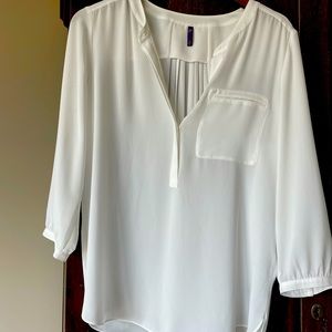 Dressy 3/4 Sleeve Blouse
